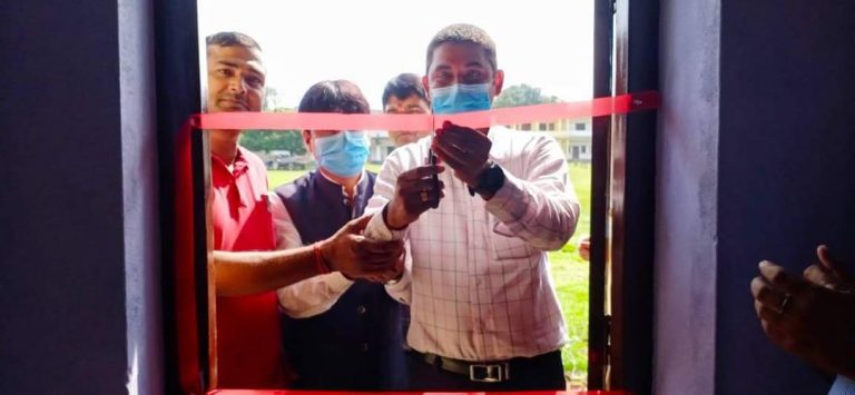 दुर्गा भगवती गाउँपालिका अध्यक्ष साहद्धारा सभाहलको उद्घाटन । दुर्गा भगवती गाउँपालिका अध्यक्ष साहद्धारा सभाहलको उद्घाटन ।